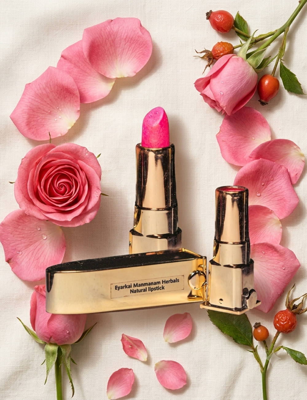 Iyarkai Natural Lipstick – Herbal Lip Colour 10gms