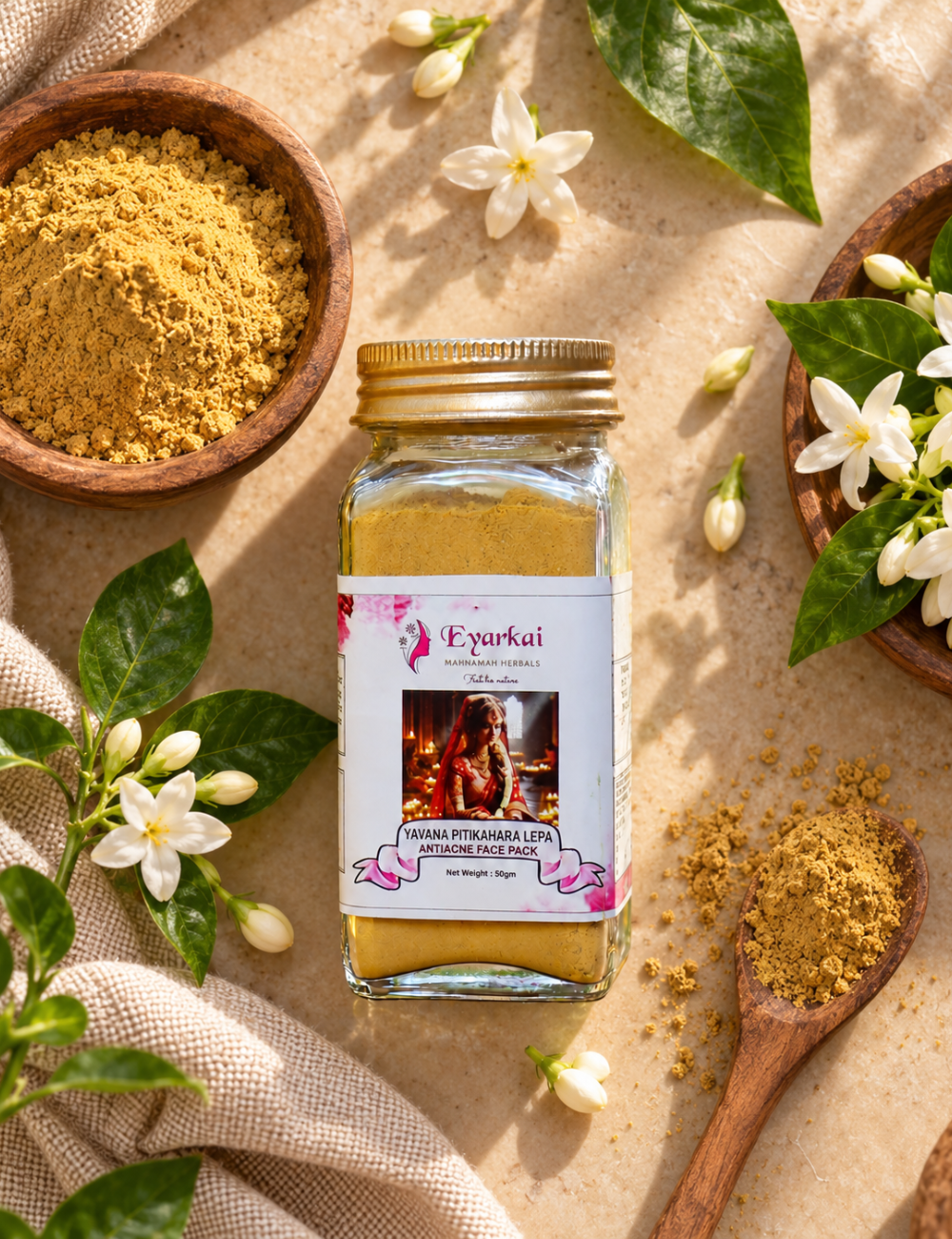 Anti-Acne Face Pack-Yavana Pitikahara Lepa