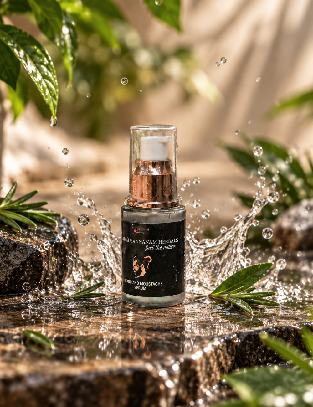 Herbal Beard & Moustache Serum-30ml
