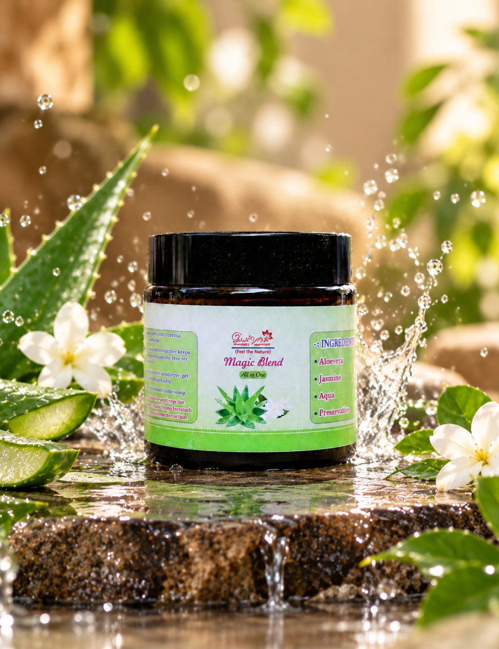 Magic Blend – All-in-One Aloe Vera & Jasmine Gel