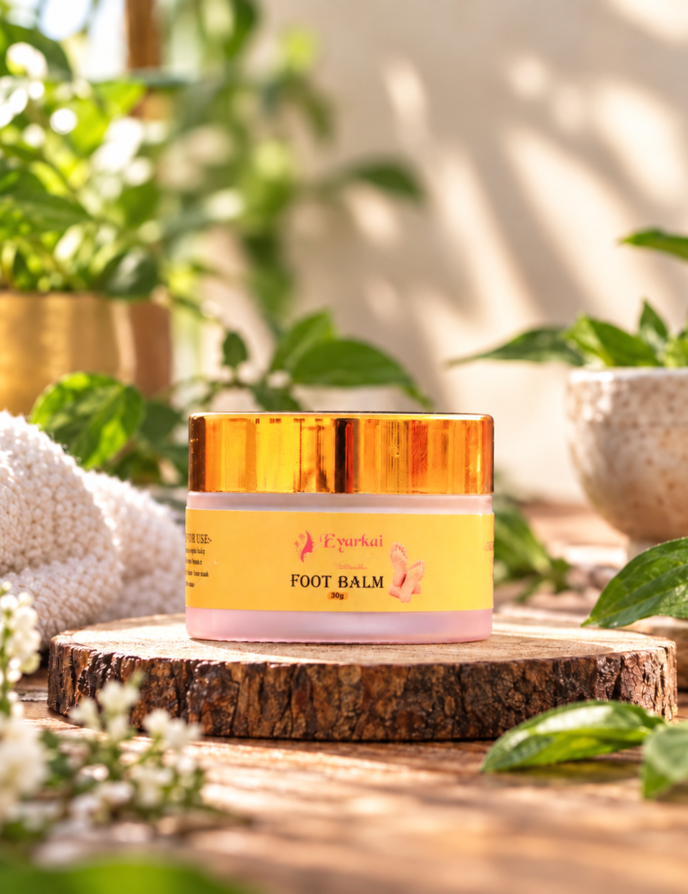 Herbal Foot Balm – Nourishing Care for Dry & Rough Feet | 50g