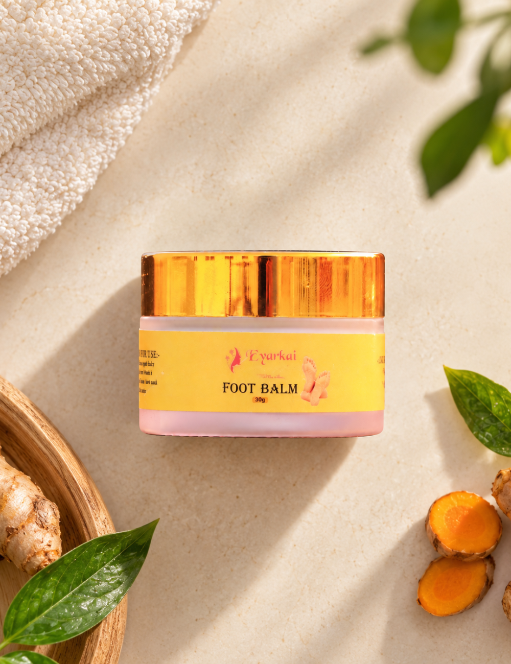 Herbal Foot Balm – Nourishing Care for Dry & Rough Feet | 50g