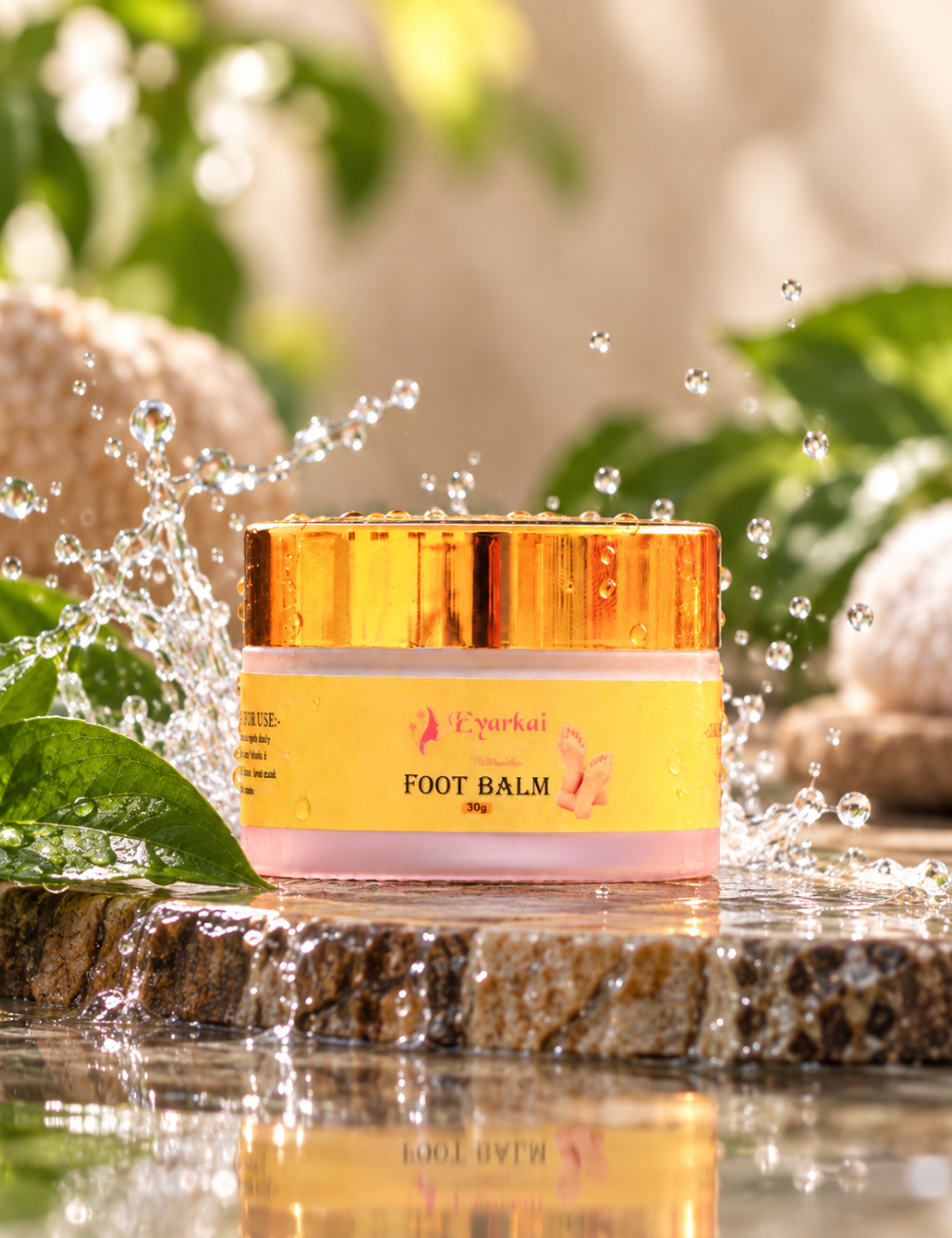 Herbal Foot Balm – Nourishing Care for Dry & Rough Feet | 50g