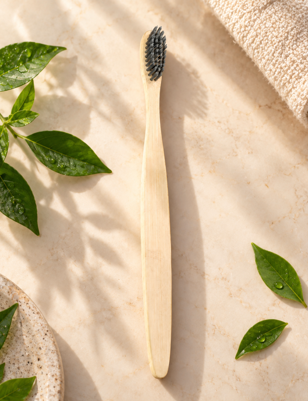 Natural Bamboo Toothbrush – Eco-Friendly Everyday Oral Care