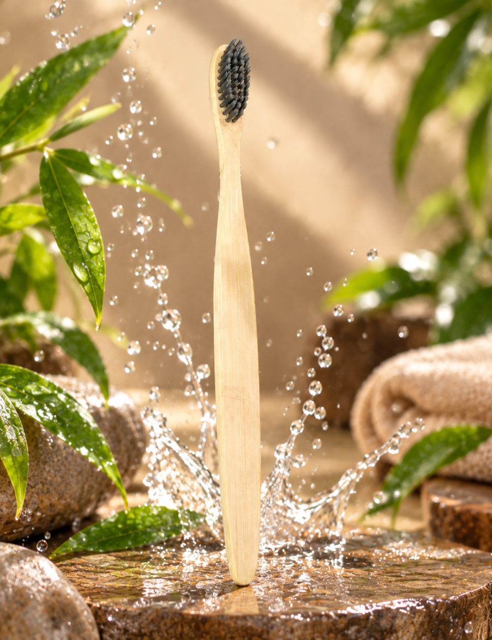 Natural Bamboo Toothbrush – Eco-Friendly Everyday Oral Care