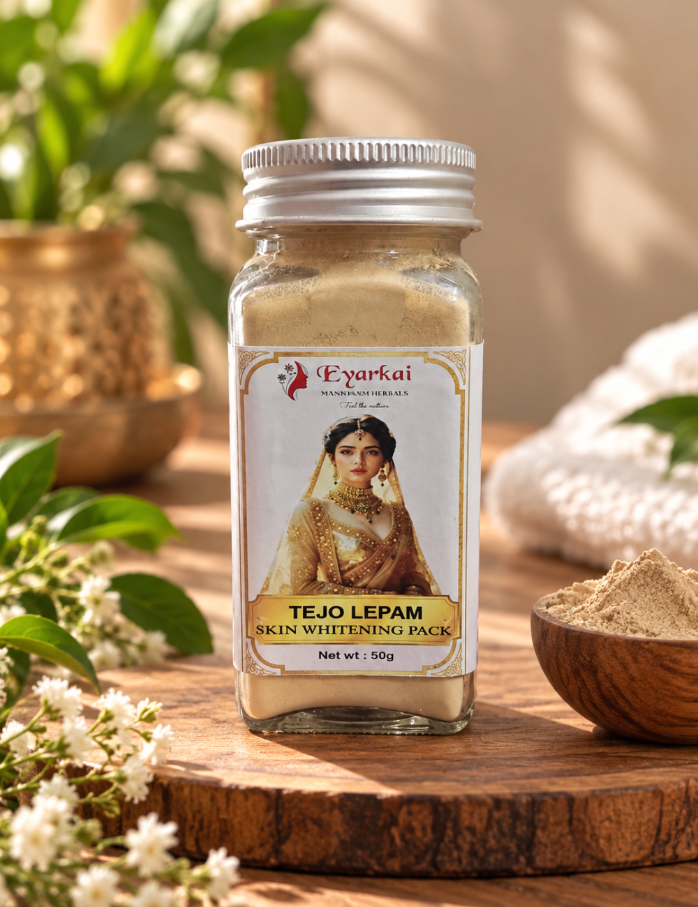 Tejo Lepam Skin Care Pack – Herbal Face Pack for Radiant-Looking Skin