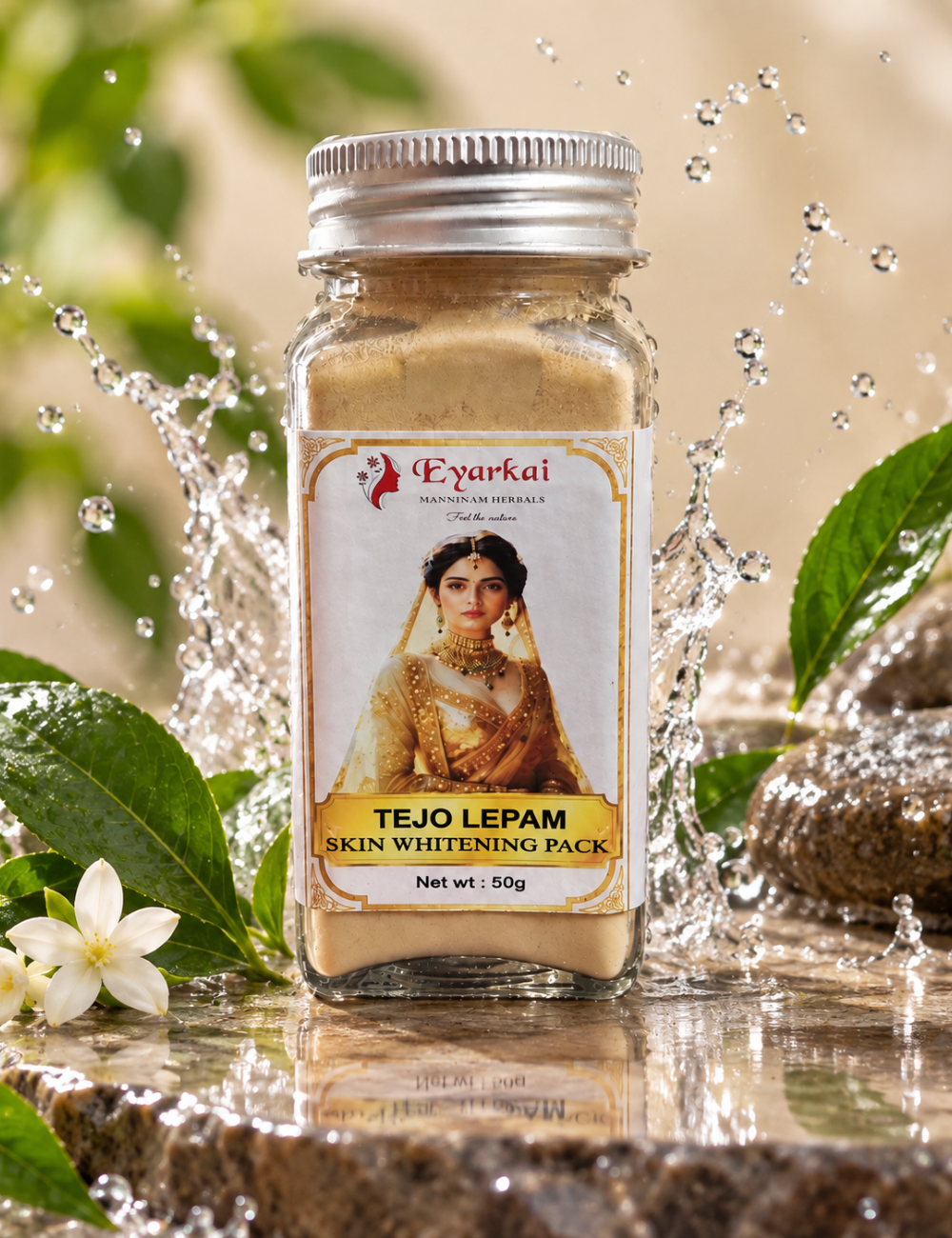 Tejo Lepam Skin Care Pack – Herbal Face Pack for Radiant-Looking Skin
