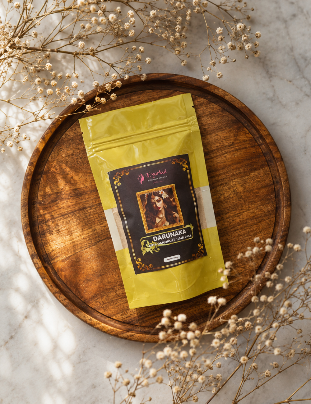 Darunaka Herbal Anti-Dandruff Hair Pack