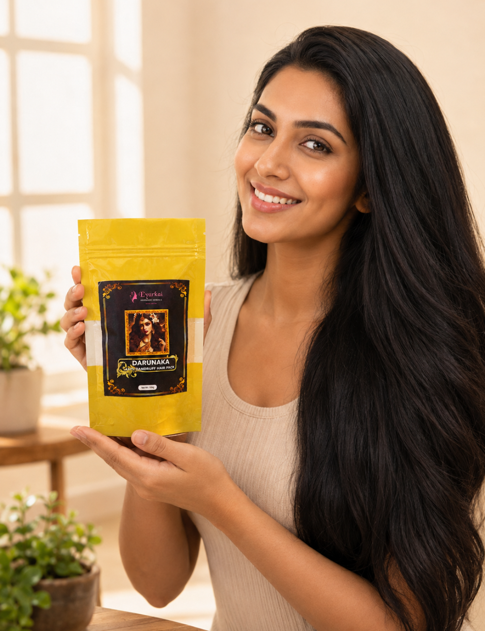 Darunaka Herbal Anti-Dandruff Hair Pack