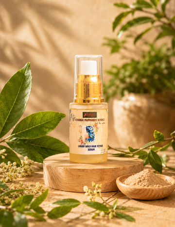 Manmanam Herbs Liquid Gold Hair Repair Serum - 30ml