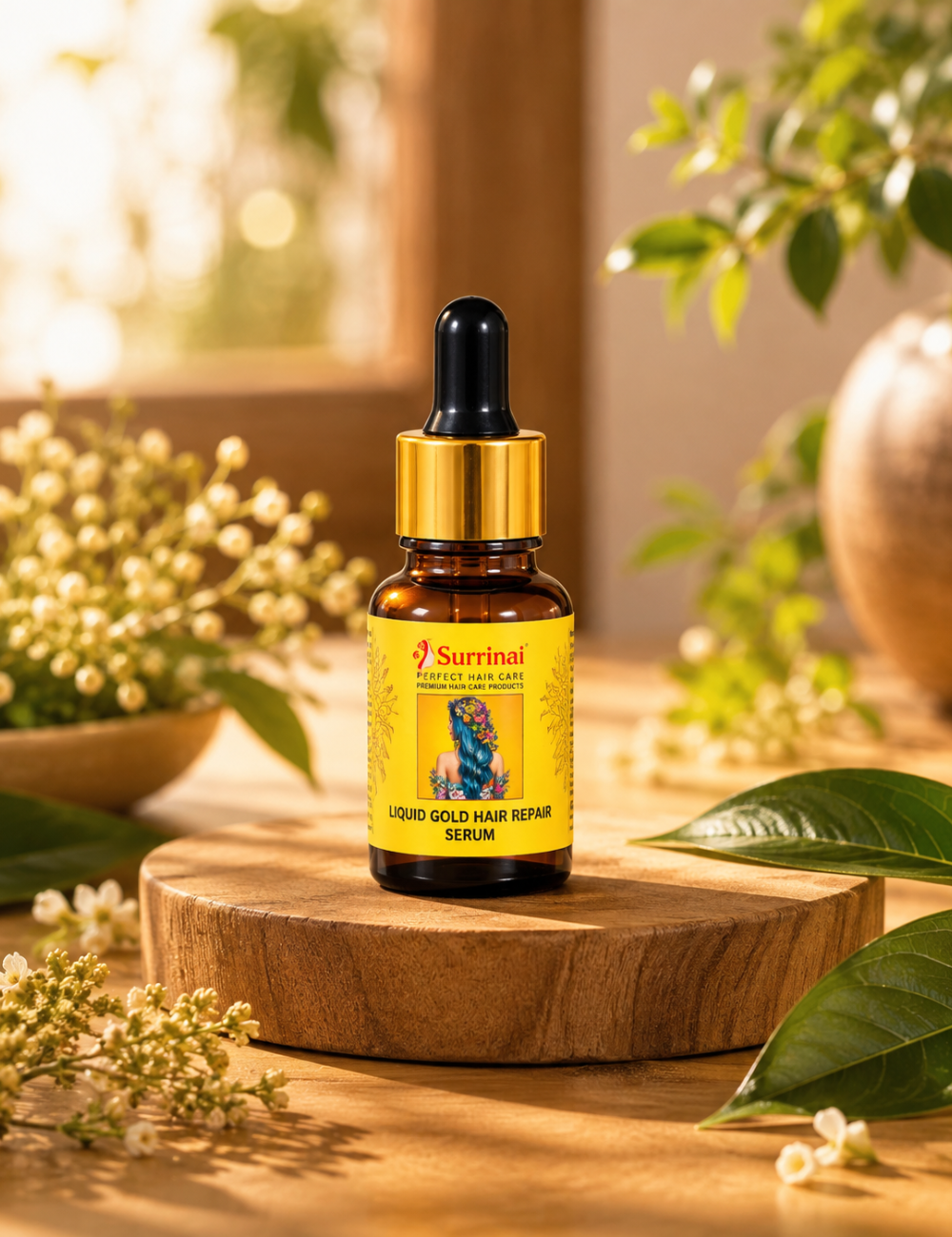 Surrinai Liquid Gold Hair Repair Serum