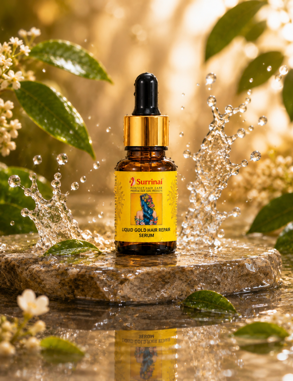 Surrinai Liquid Gold Hair Repair Serum