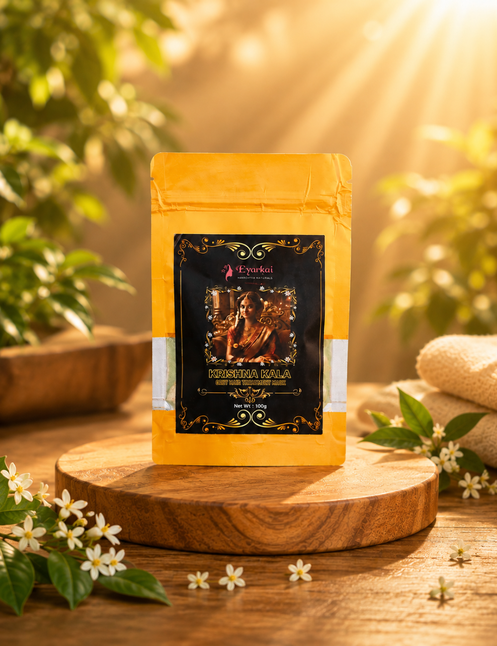 Krishna Kala Herbal Grey Hair Care Mask - 100 Gms