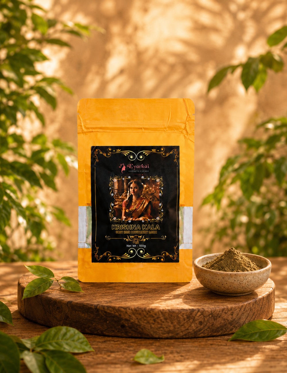 Krishna Kala Herbal Grey Hair Care Mask - 100 Gms