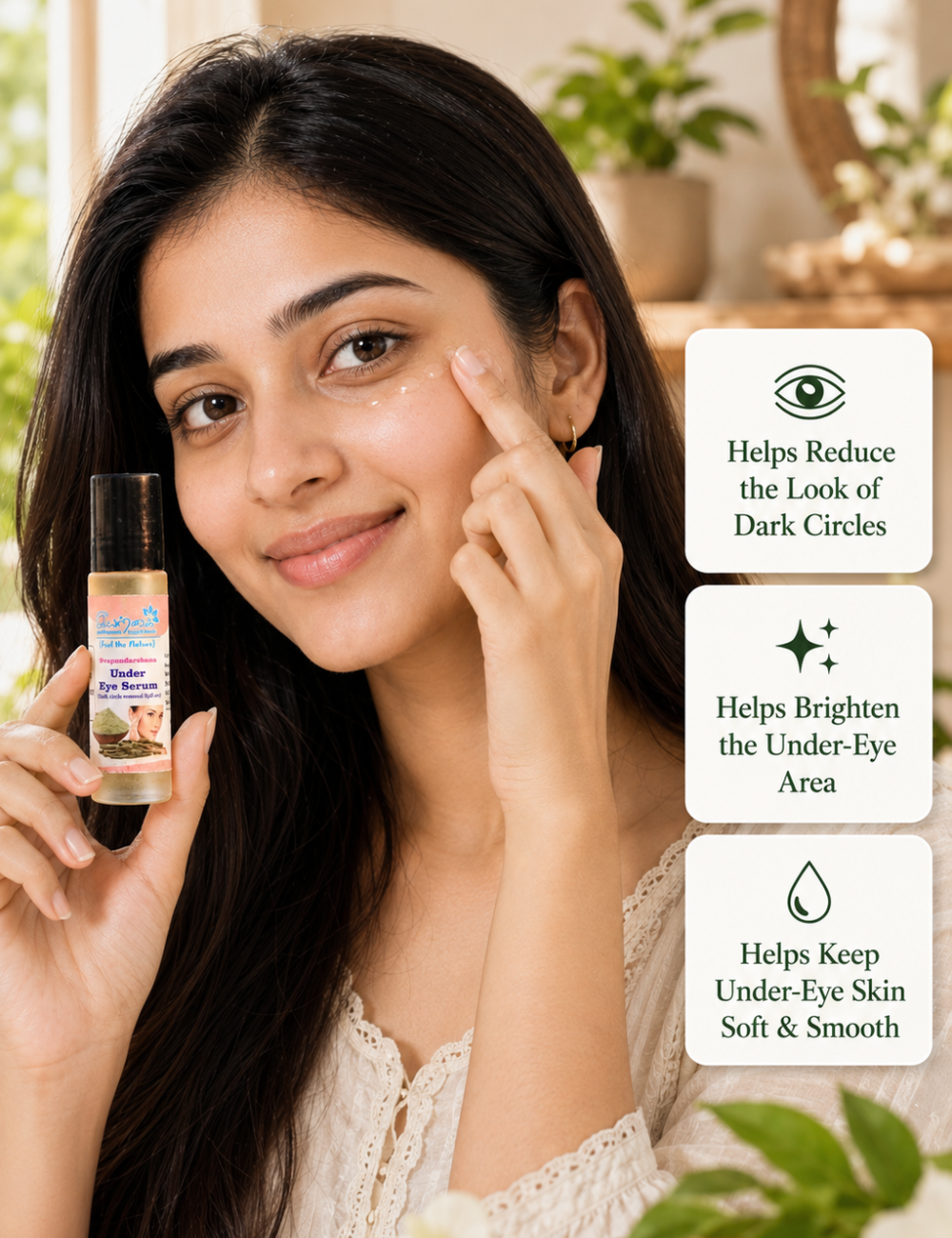 Sparsnudarsbana Under Eye Serum – Herbal Eye Care 15ml