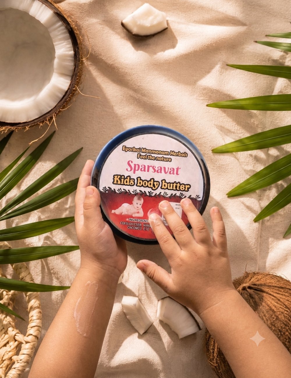 Sparsavat Kids Body Butter – Gentle Herbal Body Care 100ml