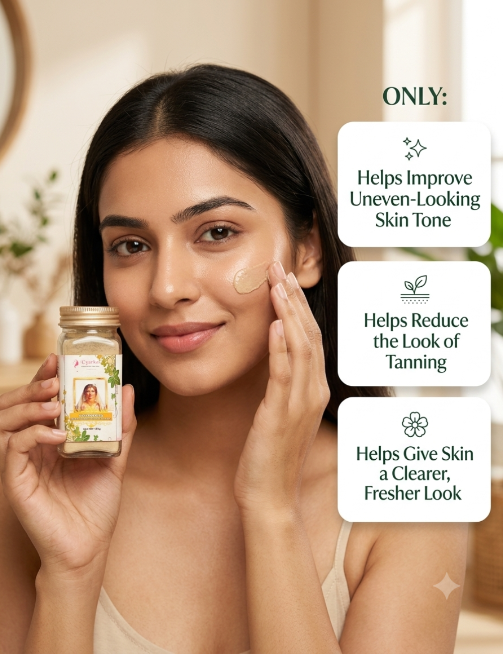 Aishwarya Herbal Skin Brightening Face Pack 100 gms