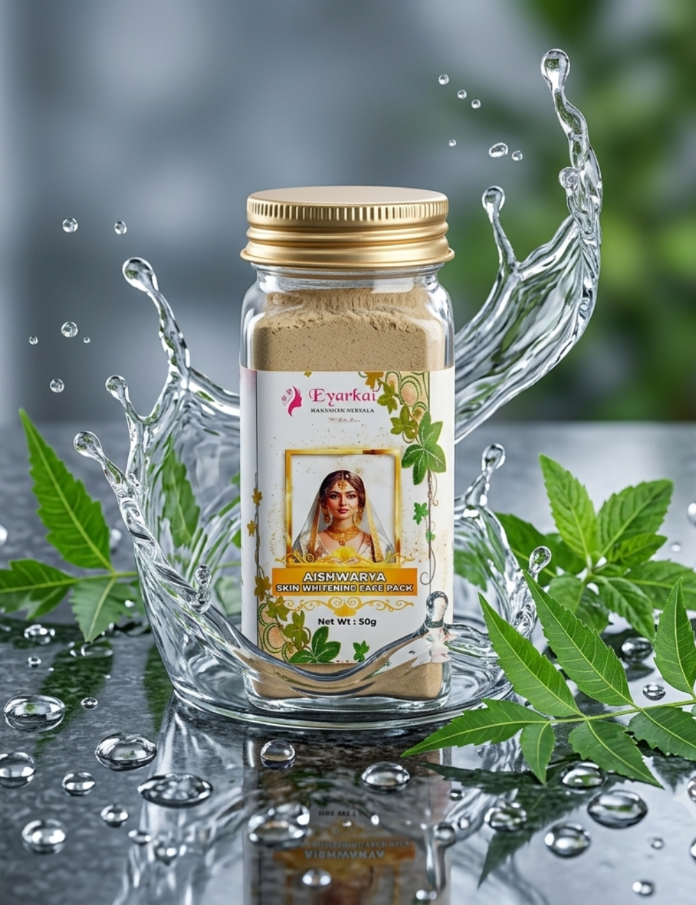 Aishwarya Herbal Skin Brightening Face Pack 100 gms