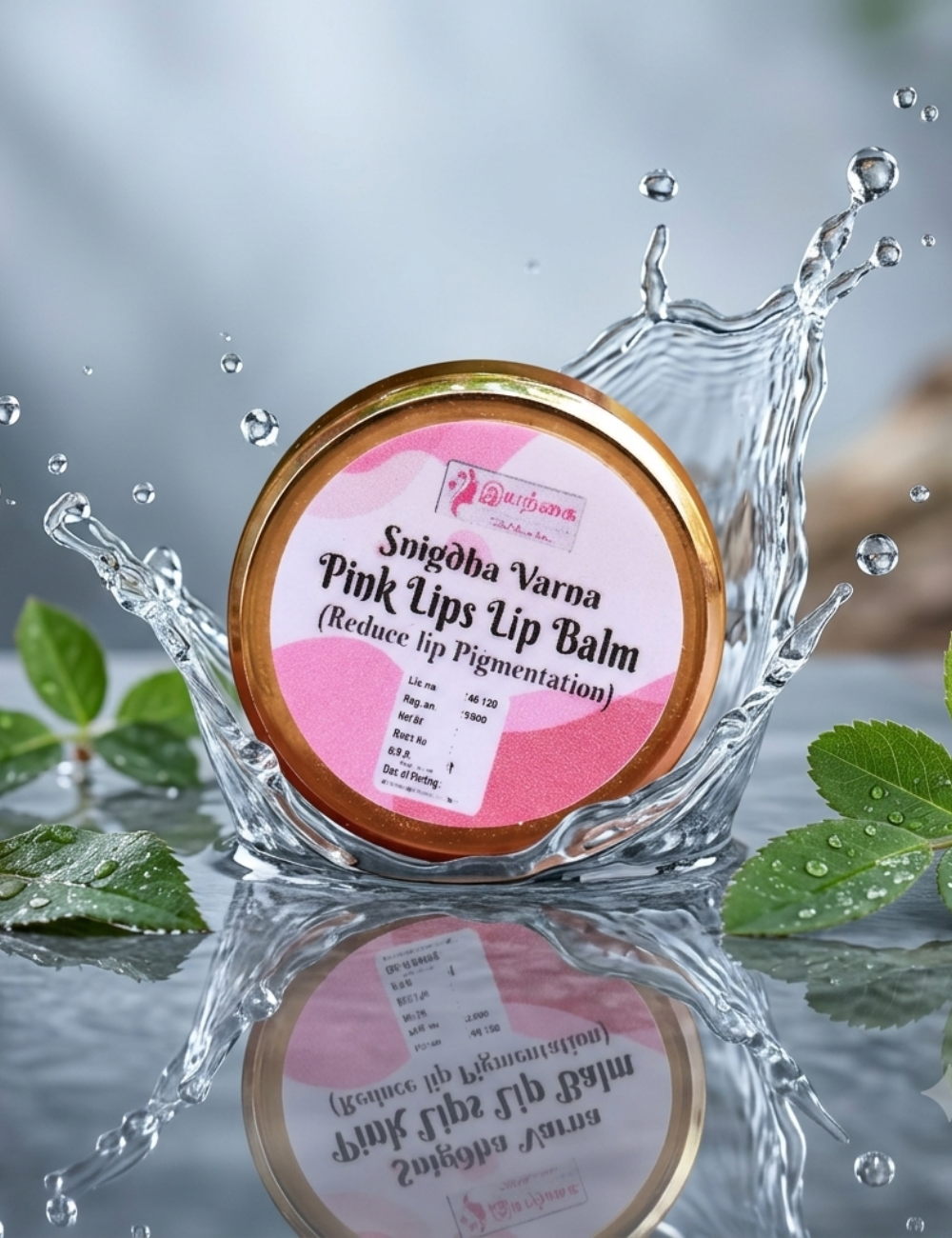 Snigdha Varna Pink Lips Lip Balm – Herbal Lip Care 10gms