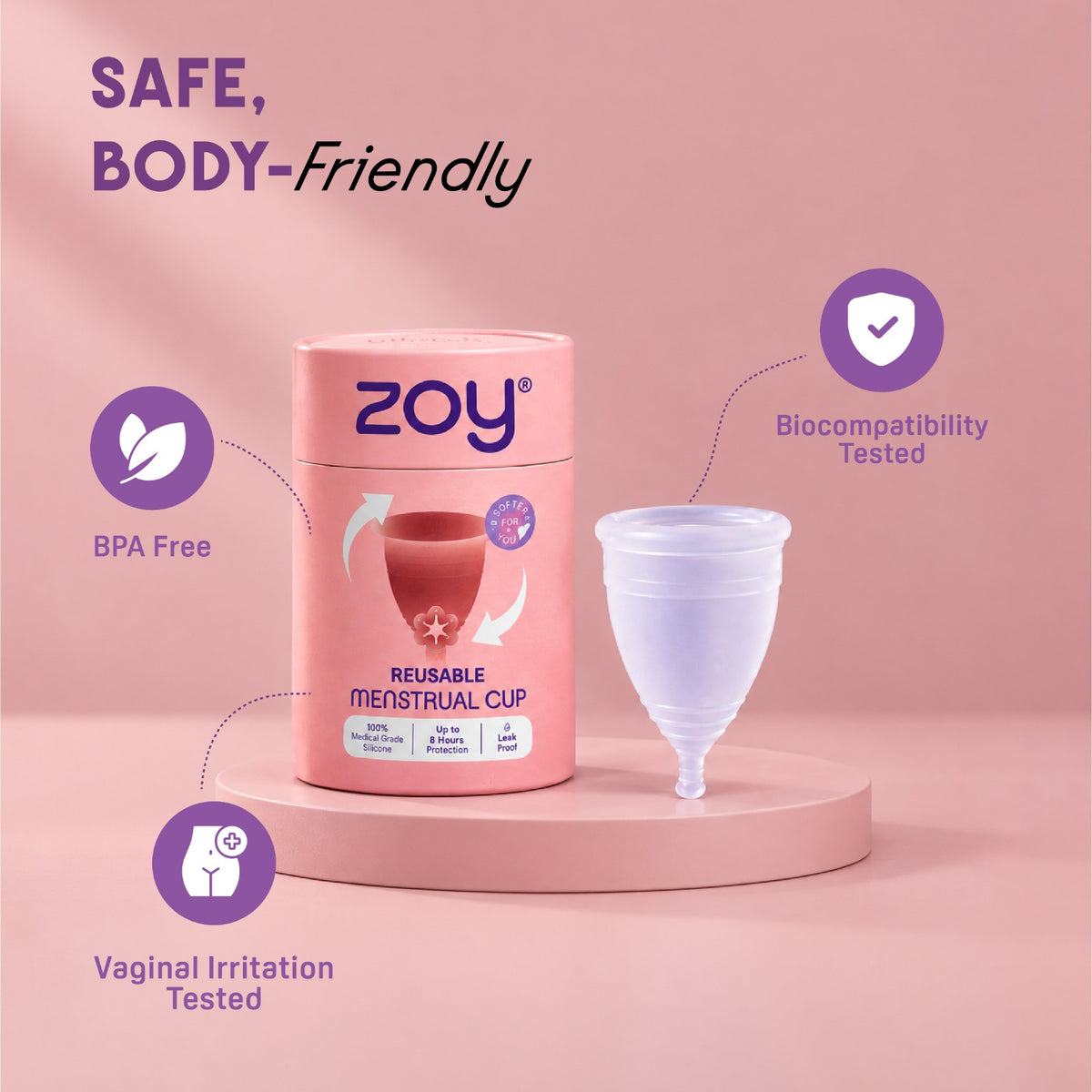 Reusable Menstrual Cup